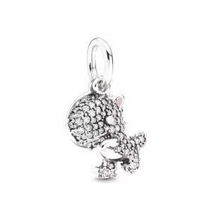 Super Cute Baby T-Rex Charm Sterling Silver